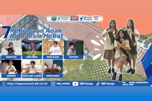 Sosialisasi 7 Kebiasaan Anak Indonesia Hebat SMP Xaverius 2 Bandar Lampng