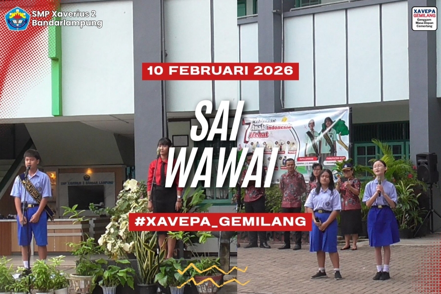 Upacara Bendera SMP Xaverius 2 Bandarlampung: Kedisiplinan