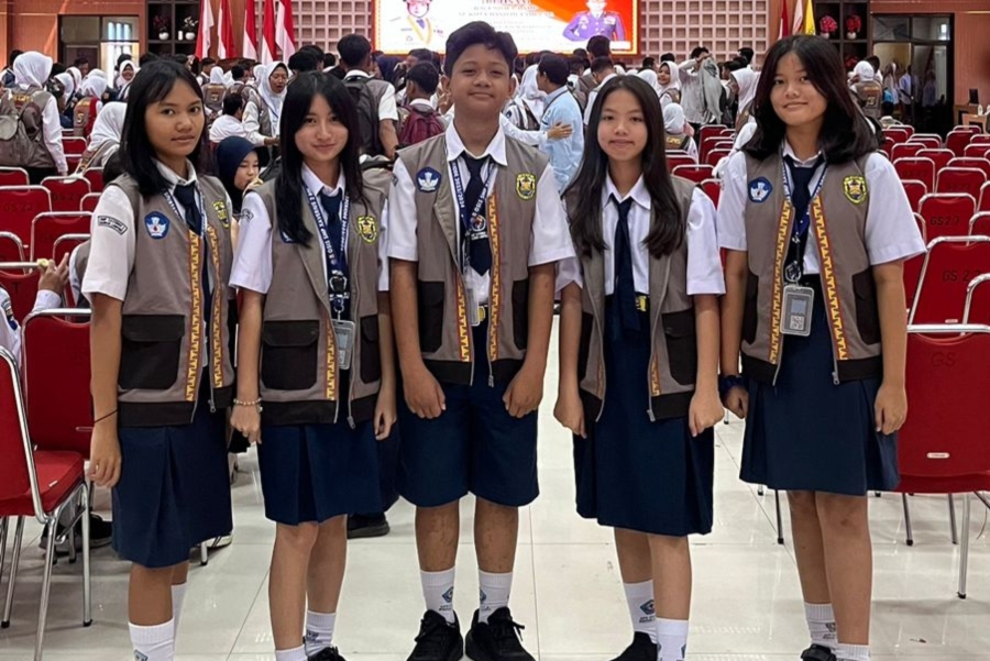 5 Peserta Didik Terciduk Mengikuti Pelatihan Singkat SATGAS RETINA Kota Bandar Lampung Angkatan 1