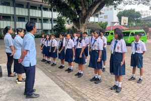 Diklat Satgas Retina: 16 Siswa Xaverius 2 Siap Jadi Agen Perubahan di Sekolah