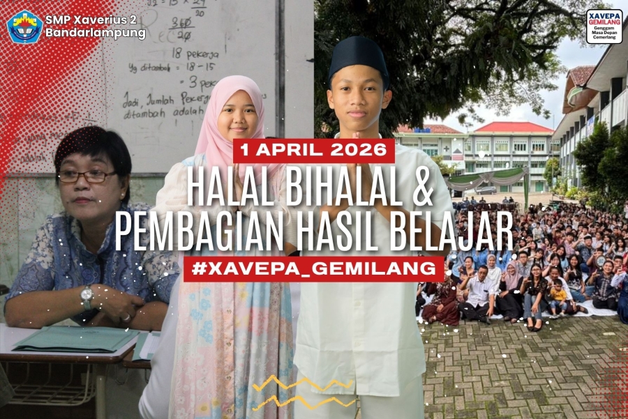 Dari Hujan ke Kehangatan: Menumbuhkan Toleransi dalam Halal Bihalal SMP Xaverius 2