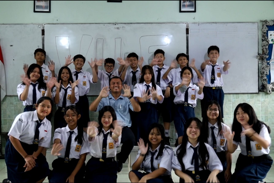 Keunikan Kelas 7E "Kanvas Penuh Warna dengan Segudang Bakat" - Program SAI WAWAI