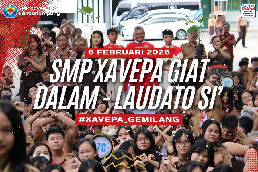 SMP Xaverius 2 Bandar Lampung Giat Dalam LaudatoSi