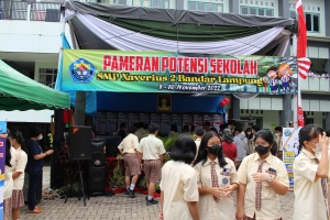 PAMERAN POTENSI SEKOLAH SMP XAVERIUS 2 BANDAR LAMPUNG